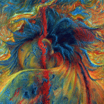 Richard D. Serros: Fireworks (head detail)