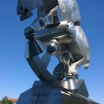 Berlin Horse Sculpture Front View