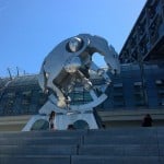 Berlin Rolling Horse sculpture